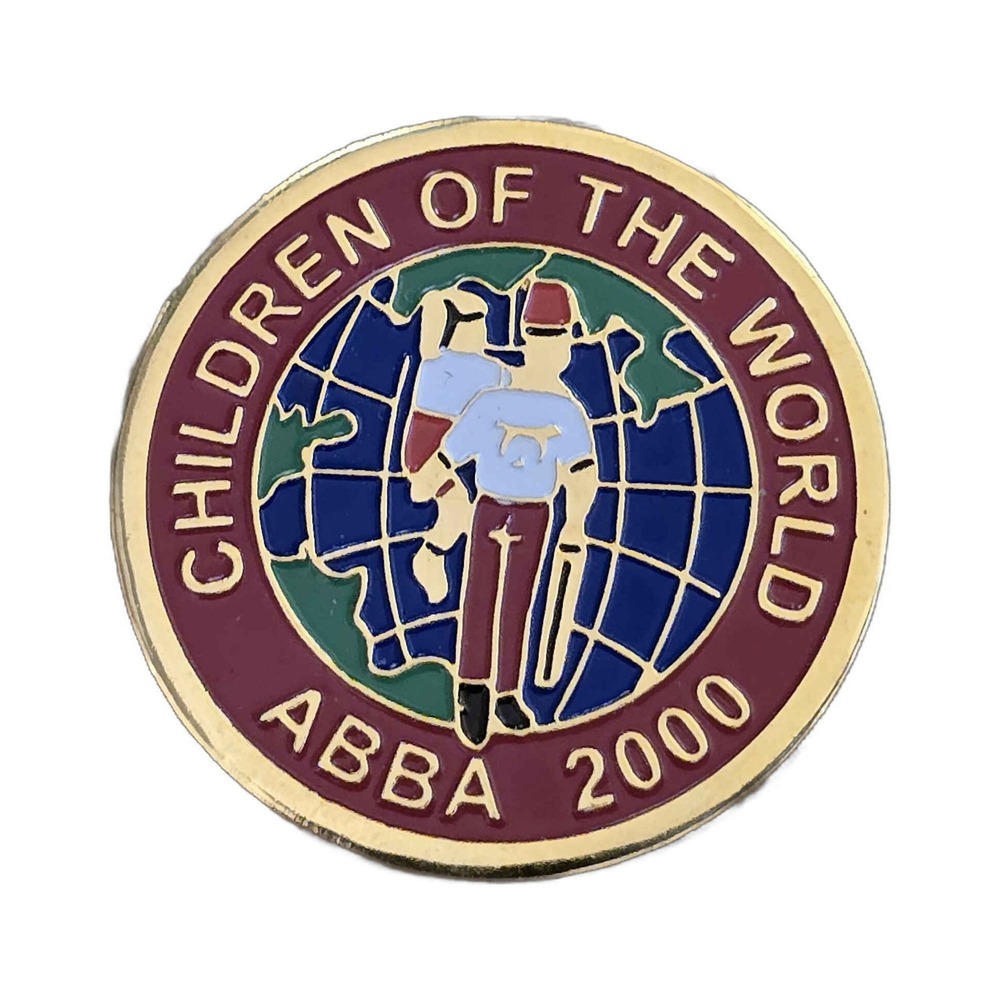 2000 Shriners Children Of The World Abba Event Souvenir Lapel Vest Hat Pin H20